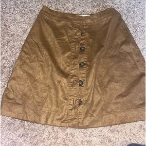 Brown skirt from Abercrombie